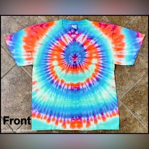Tie Dye Tee Shirt 100% Cotton
